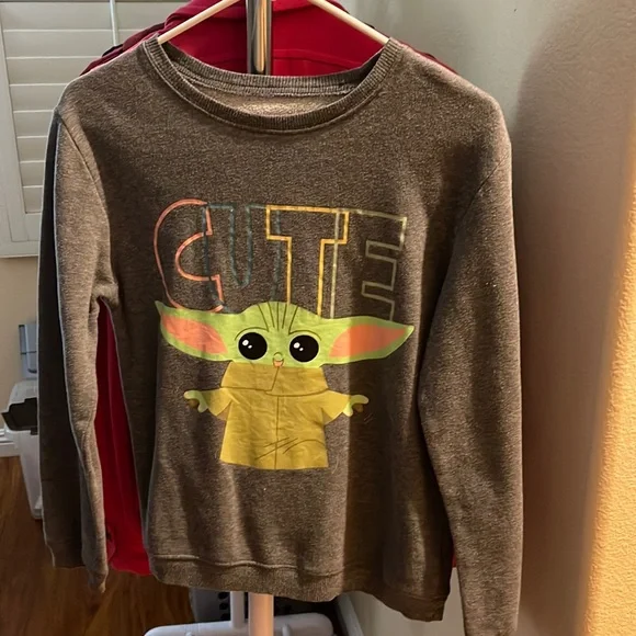 Star Wars Shirts Tops Baby Yoda Girl Sweater Poshmark